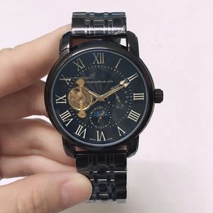 Rôle Montres-bracelets pour hommes 2023 Nouveaux montres pour hommes 42mm tourbillon Montre mécanique automatique Top Marque de luxe Bracelet en acier phase de lune hommes Mode Montre de luxe one