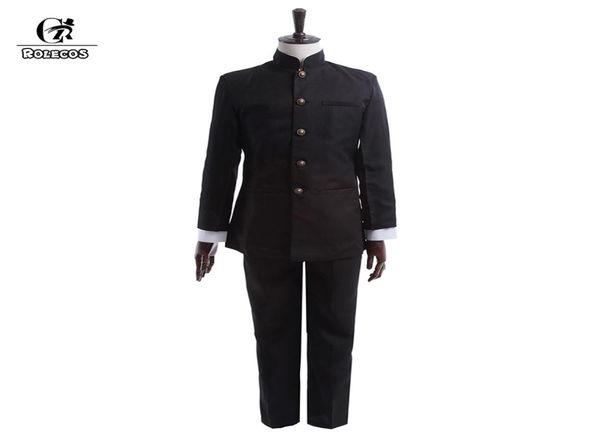 ROLECOS, nuevo traje de uniforme escolar de primavera para hombres, uniforme de Cosplay, Escuela Japonesa, chaquetas para niños, pantalones, ropa Set5502497