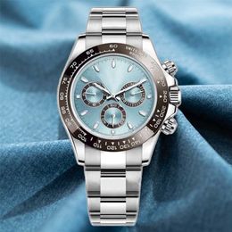 Rolles Clean Factory Dayton horloge 4130 quartz uurwerk Saffier mechanisch uurwerk 40 mm wijzerplaat Topkwaliteit horloges Hoogwaardig uurwerk Keramisch Mode Klassiek S