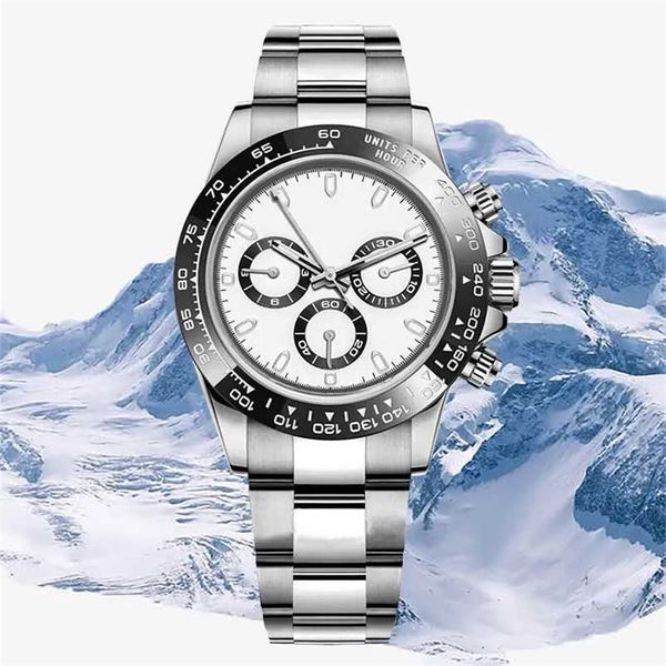 Roles Clean Factory Dayton Watch 4130 Mouvement à quartz Saphir Montre-bracelet pour femme Mode Business Résistant à l'eau Fonction Boucle pliante 40 mm Chiffres romains