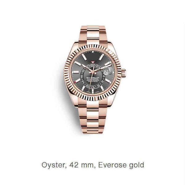 Montre de luxe Rolesx Date Gmt Diver Watch Automatic for Sky-dweller Es Movement Mens Luxury Brand Business Pagani Design