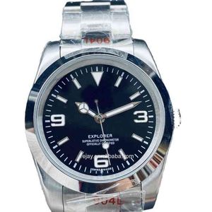 Rollenx uxury Watch datum GMT Luxe menes Watch Exp Air King Series 116900 216570 Zwart 40mm Die automatische mechanische beweging 316 Steel Bra