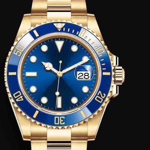 Montre de luxe Rolex Date Gmt Montre de luxe pour homme Mécanique es Vert / noir Céramique propre Édition acier 904l Visage bleu Marque Suisse Genève Wri