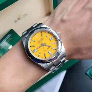 Rollenx uxury Watch datum GMT Oyster Perpetual Watches Luxe horloge 124300 41 mm automatische mechanische mannen met roestvrijstalen band12