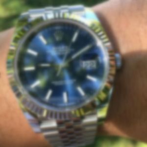 Rolex DateJust AAA 3A CALIDAD BAND 41MM Men relojes Glass de zafiro con caja verde original 1263340 OysterSteel automático Rolexwatch AB0288