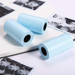 Roule 12 rouleaux papier autocollant imprimable auto-adadhésive papier thermique blanc 57 * 30 mm pour péripage A6 Paperang P1 P2 Thermal Imprimante