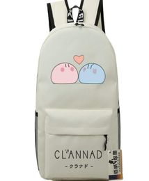 Roll sac à dos Clannad Nice Day Pack Okazaki Tomoya Cartoon School Sac Anime Packsack Quality Rucksack Sport Schoolbag Outdoor Dayp5530794