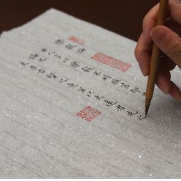 Roll cicada vleugels xuan papier ultradunne mica rijp rijstpapier Chinese kalligrafie nauwgezet schilderen Papel Arroz Bamboo Papier