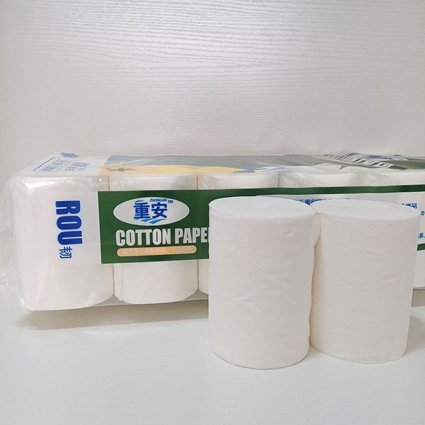 Roll Paper Momening Sanitary Napkins Abordable Emballage sans notation