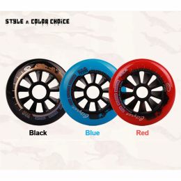 Roller 90 100 110 mm CityRun Wheels 85a PU -banden voor inline snelheid Skes Skates Indoor Outdoor Asfalt Street Duurzame races Rodas goed