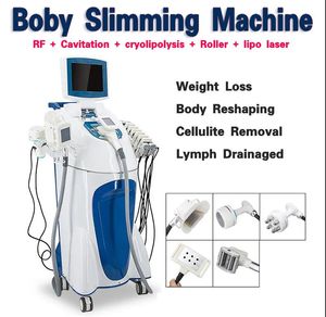 Massage au rouleau Body Sculpting Machine perte de poids amincissement sous vide lipoLaser raffermissement de la peau cavitation thérapie RF cryolipolyse congélation des graisses