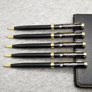 Stylo à bille de bonne qualité crayon en métal personnalisé avec votre nom cadeau de graduation pour les camarades de classe