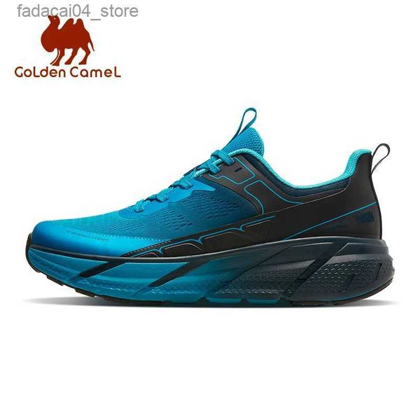 Chaussures à roulettes GOLDEN CAMEL Hommes Baskets 2023 Printemps Nouvelles chaussures de course en maille pour hommes Coussin antidérapant Hommes Femmes Chaussures de marche de sport Q240201