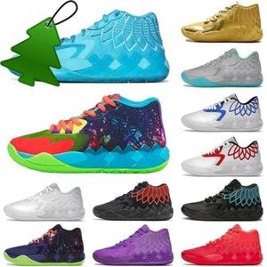 Rollerschoenen MB.01 Trainers LaMelos Ball Basketbalschoenen Citys Ridge Rood Not From Here Sport US 7.5-12 Te koop Rick And