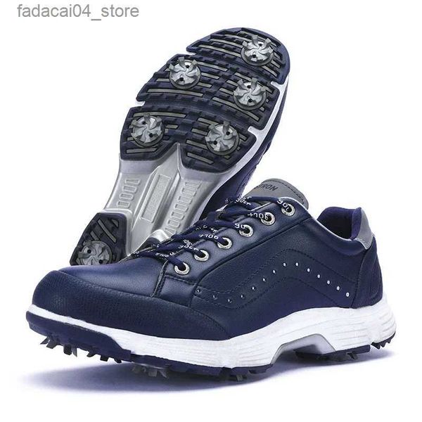 Roller Shoes Nouveaux hommes chaussures de Golf imperméables baskets de Golf hommes en plein air Golf pointes chaussures grande taille 7-14 Jogging marche baskets mâle Q240201