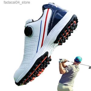 Chaussures à roulettes Nouvelles chaussures de golf imperméables hommes baskets de golf confortables taille extérieure 39-45 chaussures de marche baskets athlétiques antidérapantes Q240201