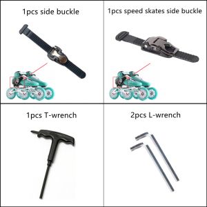 Accessoires à rouleaux à rouleaux vis des clés clés clés de freins Bourcles Cas de protection Racks de chaussures Composante d'équipement de patinage en ligne