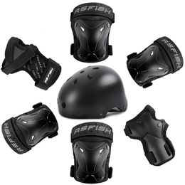 Rouleau Skating Elbow Gnee Tafts Casques Enfants Adultes Hip Protecteur Outdoor Riding Skateboard Ice Sports Protective Gear 240323