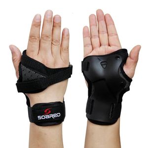 Rolschaatsen polssteun sportschool Skiën Polsbeschermer Hand Snowboard Bescherming Ski Palm Protector voor mannen vrouwen kinderen 231226