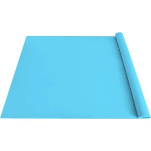 Épingles à rouler planches de pâtisserie grand silicone tapis place tapis de chaleur pour comptoir de cuisine Protecteur de placemats épaiss nacs en silicone lavables 231018