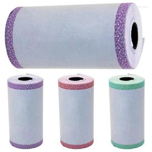 Rouleaux de papier thermique couleur Mini imprimante 57 30 bord collant auto-adhésif pour Paperang P1 péripage A6/A8