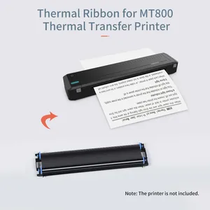 Ruban de transfert thermique roule avec function RFID pour l'imprimante A4 portable MT800