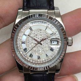 Rolxes SuperClone ES 4130 3K N C Datum 7750 9001 AAAAA Luxury Mens Mechanical Watch Automatisch Zwitsers Zwitsers merk Wistwatch Izui