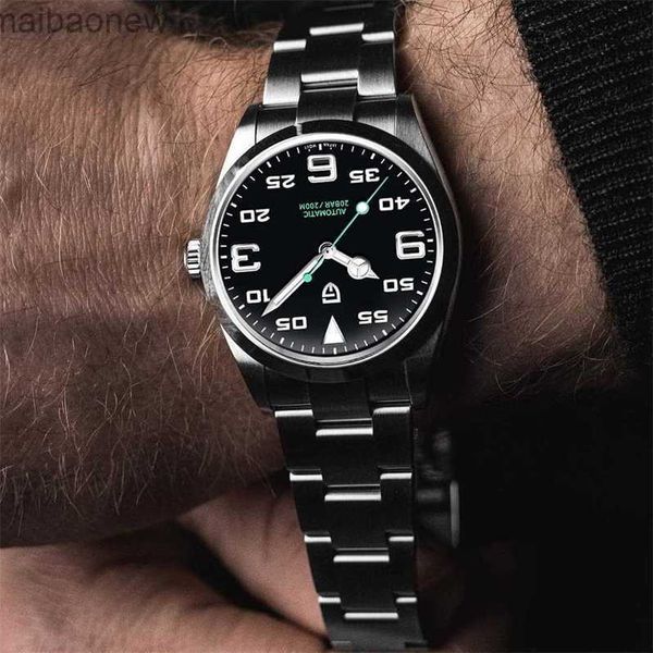 Rolxx Reloj de lujo Diseñador limpio Relojes de pulsera luminosos de moda de lujo 40 mm Lord Air 116900 126900 114210 Acero para hombre Impermeable Mecánico Clásico YK93B