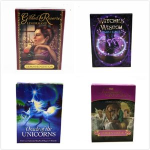 Romance Angels Oracle Cards Deck Mysterious Tarot Cards Jeu de société Lire Fate CardGame Jouets Version anglaise 4 styles Meilleure qualité