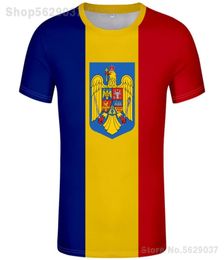 ROEMENIË t-shirt diy custom made naam nummer rom TShirt natie vlag ro romana roemeense land college print po kleding 22078851717