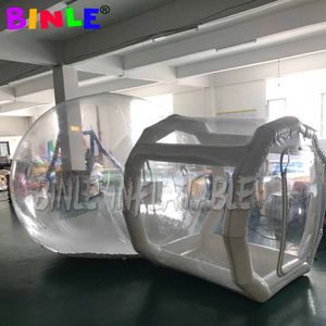 Tente à bulles gonflables à dôme romantique avec une tente de camping / bulle à vente PVC PVC PVC Igloo