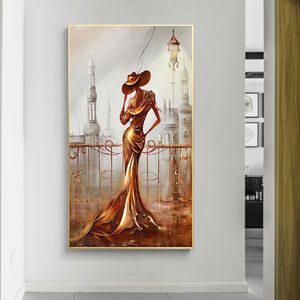 Romantisch liefdespaar canvas print kunst schilderijen abstracte home decoratie prints en posters muur art picture voor woningdecoratie