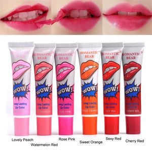 Romantische Peel Off Lippenstift Scheuren Type Lip Gloss Langdurige Rode Roze Lippen Make-up