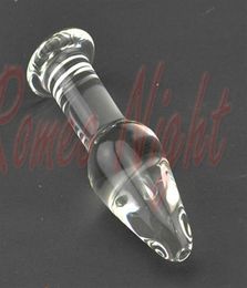 Romeonight High Borosilicate Crystal Glass Butt Plug Anal Sex Toys for Female Sexy Products Q1106271Q6335572
