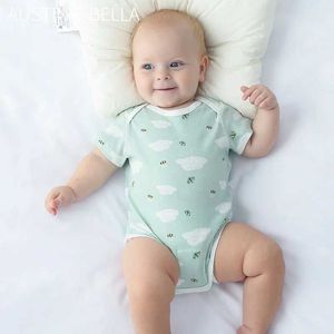 Rompers Austin Bella Unisexe Vêtements d'ajustement serré pour les nouveau-nés pour bébés filles coton carton de bébé