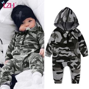 Rompers Automne Hiver Vêtements nouveau-nés pour bébés garçons filles pulls costume de Noël enfants vêtements pour bébés 0-2 ans 210309