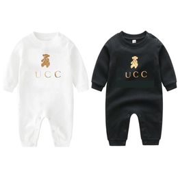 Mamelucos Bebé Nacido Ropa Manga larga Algodón Diseñador Mameluco Ropa infantil Niños Niñas Monos Entrega de gotas Niños Maternidad DH3JG