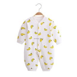 Mamelucos Ropa de bebé para recién nacidos Ropa Mameluco Otoño Invierno Ropa interior Algodón Bebé Niños / Niñas Ropa de dormir Manga larga Pijamas infantiles L231211