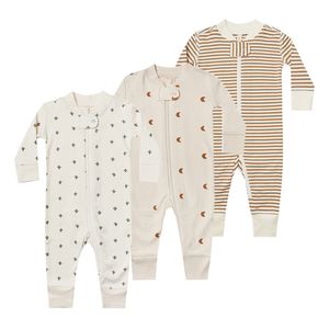 Barboteuses bébé automne hiver printemps barboteuse mignon imprimé vêtements pour né Onesies à manches longues combinaison pyjamas tissu 230630