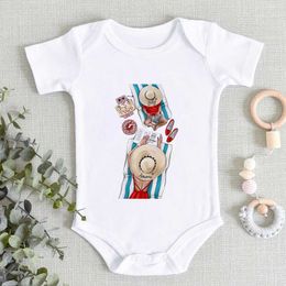 Rompers Baby Girl Naissance Vêtements Super maman Embrassement Bodys Love pour les nouveau-nés BodySuit préscolaire confortable et doux pour les nouveau-nés.