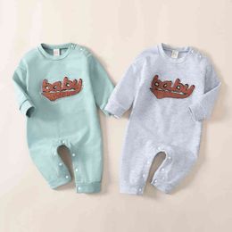 Mompers Carta Baby Rompers Baby Boys Bonsuit Autumn Baby Girls Ropa para disfraces de recién nacidos Ropa infantil para niños J220922