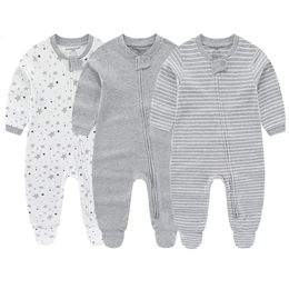 Rompertjes geboren Baby Jongens Rompertjes Lente Babykleding voor Meisjes Lange Mouw Ropa Bebe Jumpsuit overalls Babykleding Kinderoutfits 231005