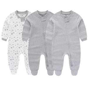 Rompers geboren Baby Boys Spring Kleding voor meisjes lange mouw ropa bebe jumpsuit kleding kinderen outfits 220919