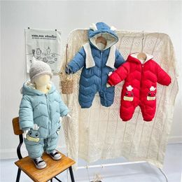 Barboteuses né vêtements pour bébé cadeaux de Noël joyeux Noël hiver Crawlers Onesies vestes body extérieur cadeaux pour bébé 231019