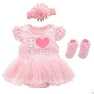 Strampler Geborenes Baby Mädchen Kleidung Kleider Sommer Rosa Prinzessin Kleine Mädchen Kleidung Sets Für Geburtstagsfeier 0 3 Monate Robe Bebe Fille Ot5Uc