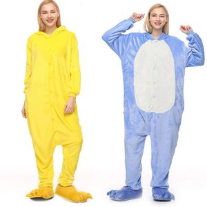 Mamelucos Niños Lindo Animal Monos con capucha Adultos Pijamas cálidos Kigurumi Onesies Familia a juego Puntada de dibujos animados Niños Monos Pijama 231208