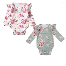 Rompers Citgeeborn Baby Girl Vêtements de floral