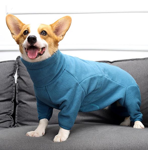 Peleles de lana para perros, pijamas gruesos y cálidos de invierno para perros pequeños, medianos y grandes, sudaderas con capucha ajustables para mascotas, monos para hombre/mujer