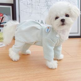 Rompers Girl Dog Pyjamas Pet Jumpsuit Spring Puppy overalls Chihuahua York Pomeranian Maltese Shih Tzu Poodle kleine honden outfit kleding