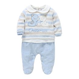 Rompers honeyzone bebe vul baby kostuum babymeisjes kleren wit volle mouw baby jumpsuit bebe invierno monos verano pelele 230811